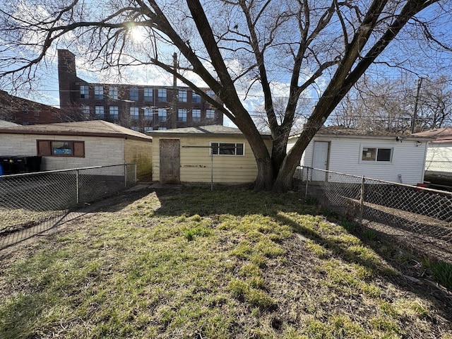 8216 S Brandon Ave, Chicago, IL 60617 - view of yard with a fenced backyard