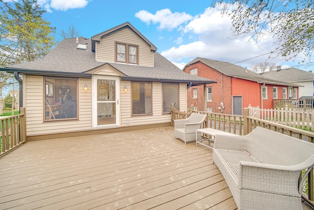 1739 Cedar Rd, Homewood, IL 60430 - view of wooden deck