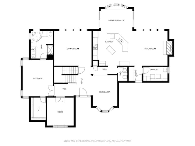 523 Ingalton Ave, West Chicago, IL 60185 - floor plan