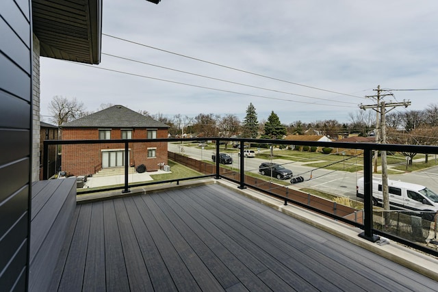 1906 Lee St, Des Plaines, IL 60018 - view of wooden terrace