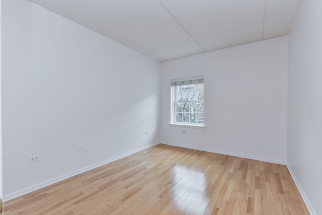 210 N Addison Ave Unit 206, Elmhurst, IL 60126 - empty room featuring baseboards and light wood finished floors