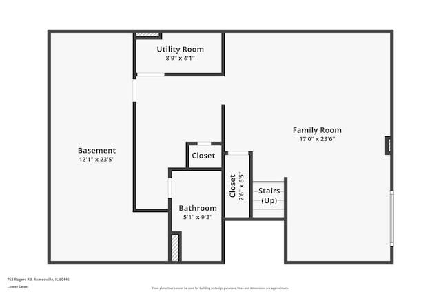 753 Rogers Rd, Romeoville, IL 60446 - view of layout