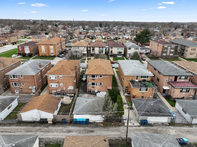 349 Yates Ave, Calumet City, IL 60409 - birds eye view of property featuring a residential view