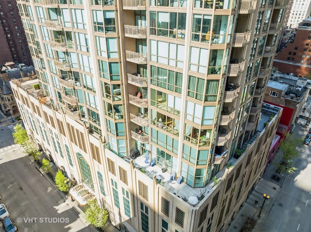 21 E Huron St Unit 1806, Chicago, IL 60611 - view of apartment building / complex with a view of city
