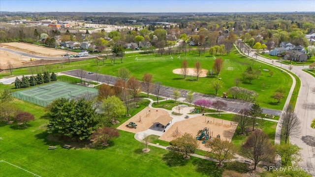 413 Edinburgh Ln, West Dundee, IL 60118 - drone / aerial view