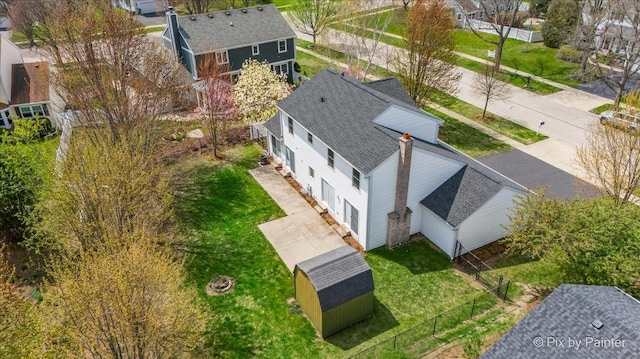 413 Edinburgh Ln, West Dundee, IL 60118 - bird's eye view with a residential view