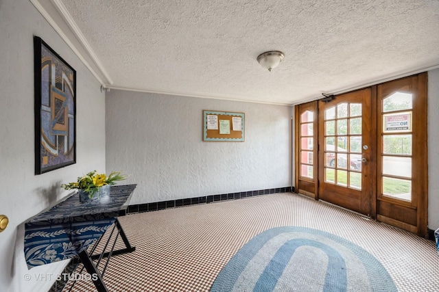 7001 W Altgeld St Unit G, Chicago, IL 60707 - unfurnished sunroom featuring french doors