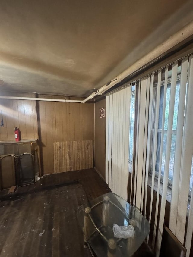 3634 S Giles Ave, Chicago, IL 60653 - below grade area with wood walls and wood finished floors