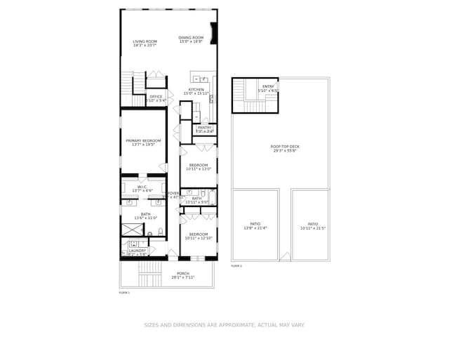 5486 S Woodlawn Ave Unit 3, Chicago, IL 60615 - view of layout