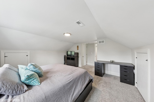 6317 W Roscoe St, Chicago, IL 60634 - carpeted bedroom with lofted ceiling