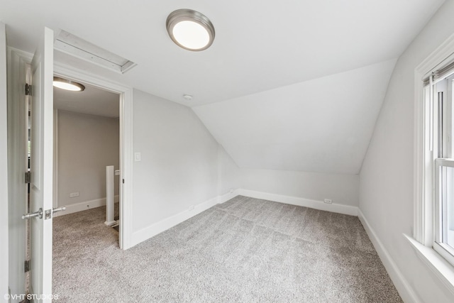 6317 W Roscoe St, Chicago, IL 60634 - additional living space featuring carpet floors and lofted ceiling