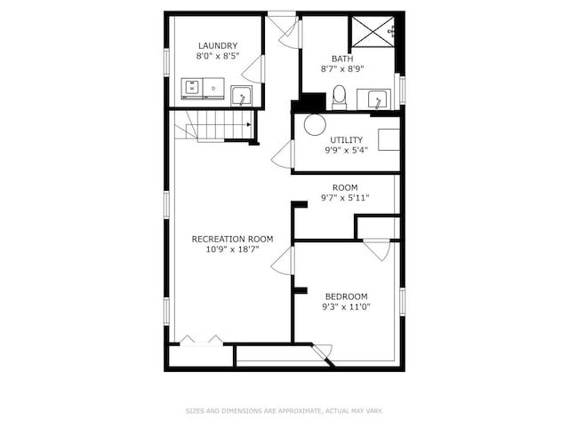 6317 W Roscoe St, Chicago, IL 60634 - view of room layout