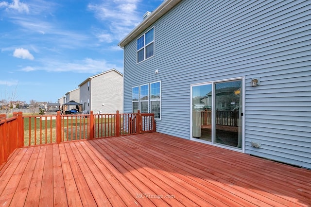 view of deck