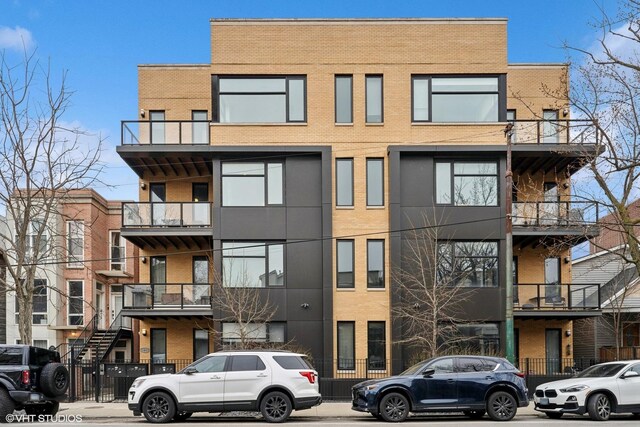 1841 N California Ave Unit 3A, Chicago, IL 60647 - view of apartment building / complex