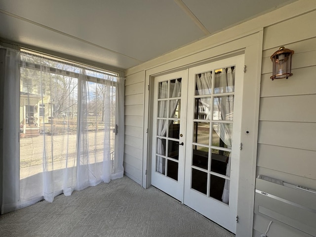 529 Pearl St, Ottawa, IL 61350 - unfurnished sunroom with french doors