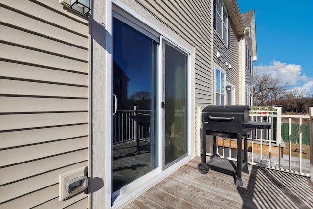 view of deck