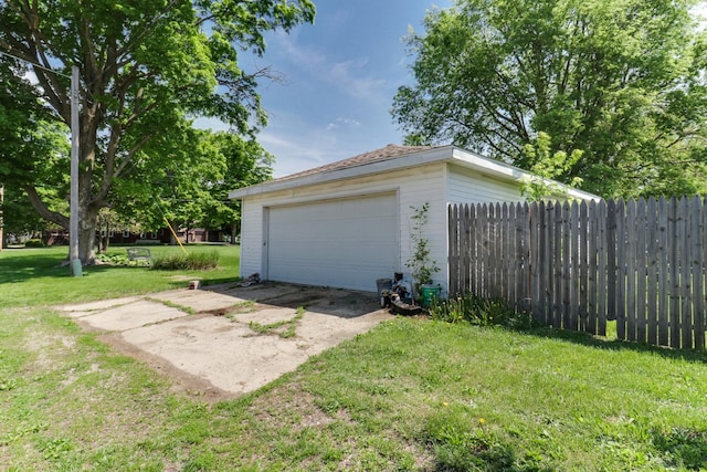 201 E Boundary St, Stanford, IL 61774 - view of detached garage