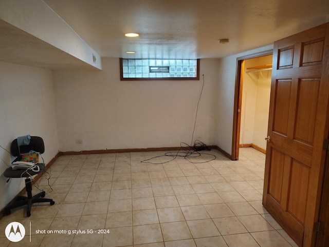 8550 S Avalon Ave, Chicago, IL 60619 - basement featuring baseboards