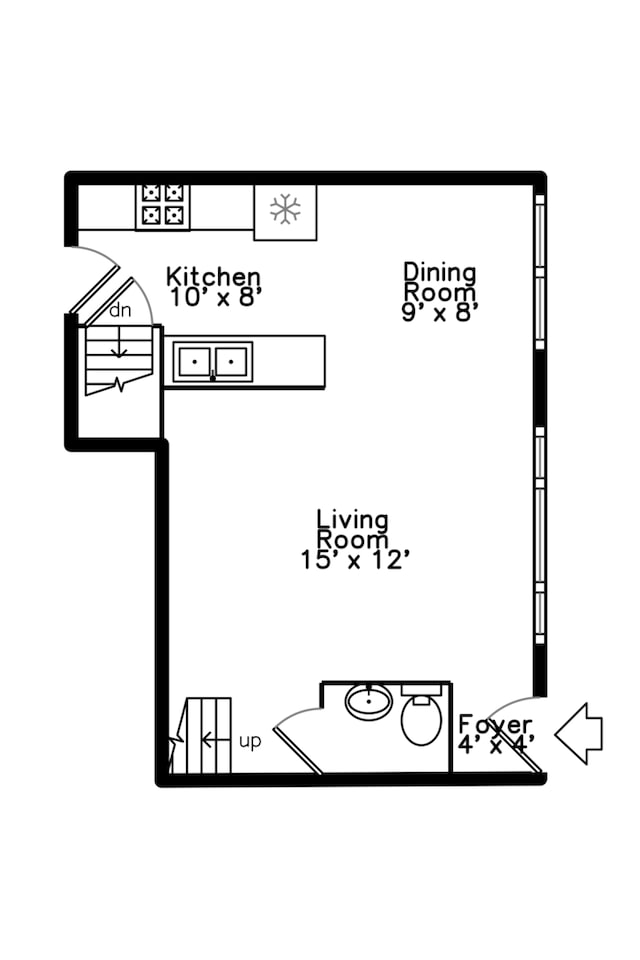 230 Dodge Ave Unit D, Evanston, IL 60202 - view of layout
