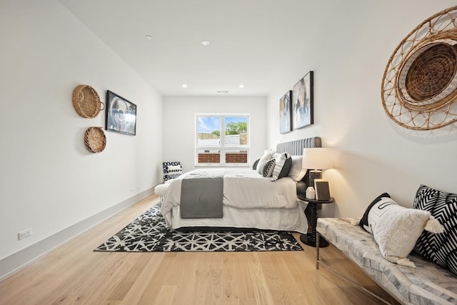 1548 W Ardmore Ave Unit 2F, Chicago, IL 60660 - bedroom with wood finished floors and recessed lighting