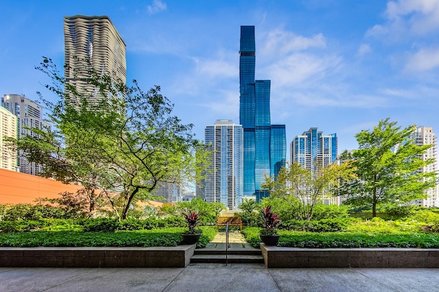 surrounding community with a skyline view