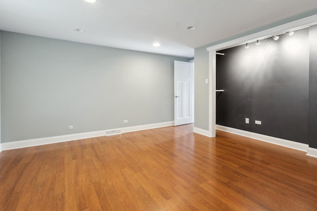 19049 S Parker Rd, Mokena, IL 60448 - spare room with light wood-type flooring and recessed lighting
