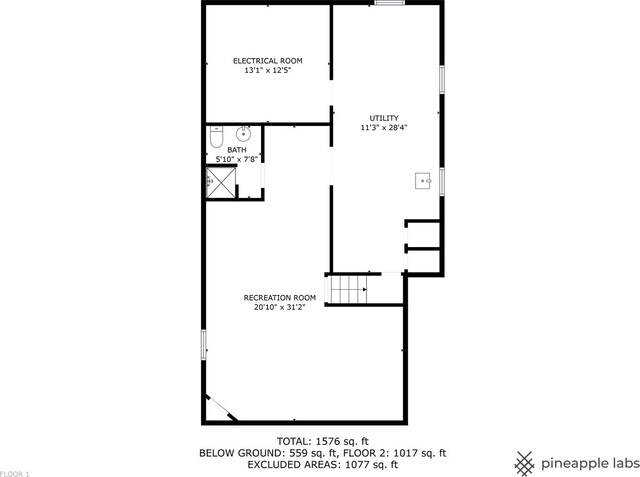 8833 Oleander Ave, Morton Grove, IL 60053 - property floor plan