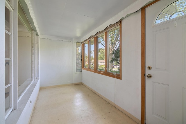 12332 S Harold Ave, Palos Heights, IL 60463 - entryway with baseboards and a wealth of natural light