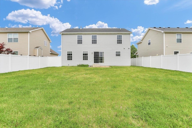 view of rear view of house