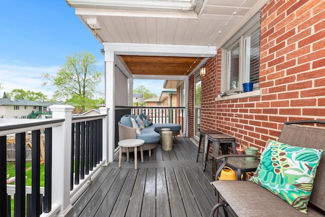 view of deck