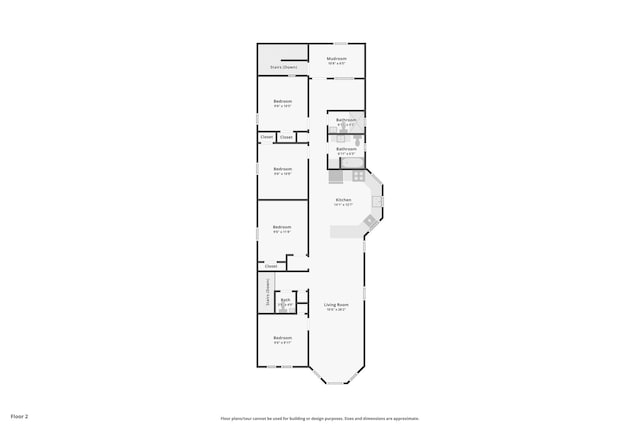 3220 W Polk St, Chicago, IL 60624 - floor plan / room layout