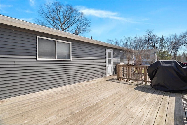 24860 W Forest Dr, Lake Villa, IL 60046 - deck featuring grilling area