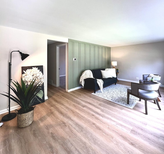 10854 S Union Ave, Chicago, IL 60628 - living area with wood finished floors and baseboards