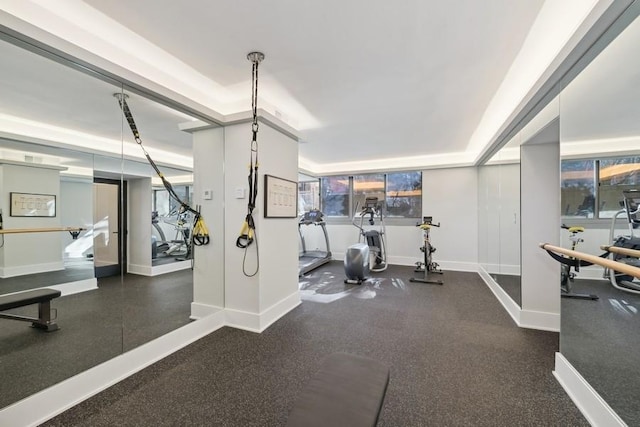 1555 N Dearborn Pkwy Unit 25Ab, Chicago, IL 60610 - workout area with baseboards