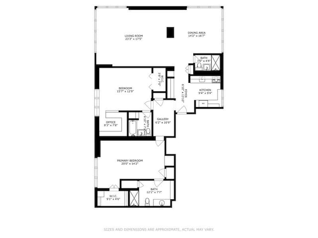 1555 N Dearborn Pkwy Unit 25Ab, Chicago, IL 60610 - view of layout