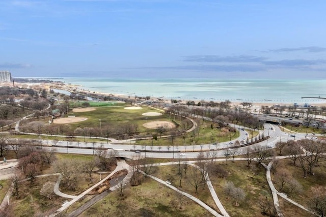 1555 N Dearborn Pkwy Unit 25Ab, Chicago, IL 60610 - aerial view featuring a water view