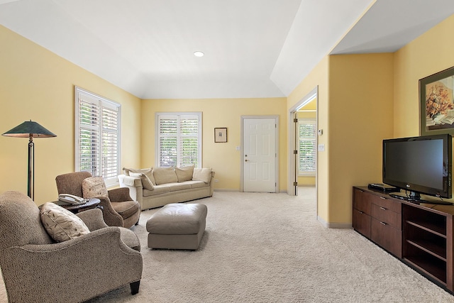 621 Chatfield Rd, New Lenox, IL 60451 - living room featuring light carpet and baseboards
