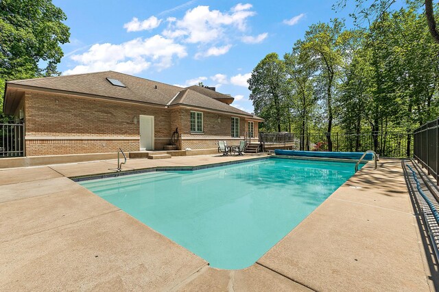 621 Chatfield Rd, New Lenox, IL 60451 - view of swimming pool with a patio and entry steps