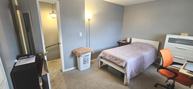 2508 Algonquin Rd Unit 5, Rolling Meadows, IL 60008 - bedroom featuring carpet floors, a desk, and baseboards