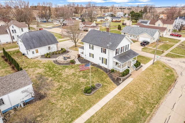 2513 Woods St, West Brooklyn, IL 61378 - birds eye view of property with a residential view