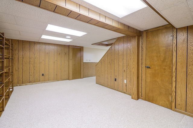 416 E Bauer Rd, Naperville, IL 60563 - bonus room with wooden walls and carpet