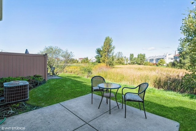 2835 Cattail Ct Unit B, Wauconda, IL 60084 - view of patio featuring cooling unit