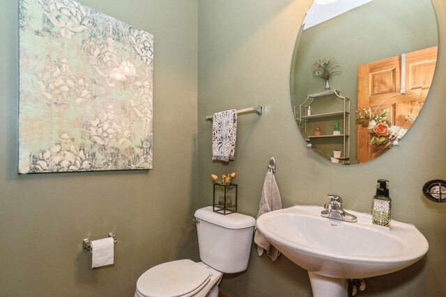 2835 Cattail Ct Unit B, Wauconda, IL 60084 - bathroom featuring toilet and a sink