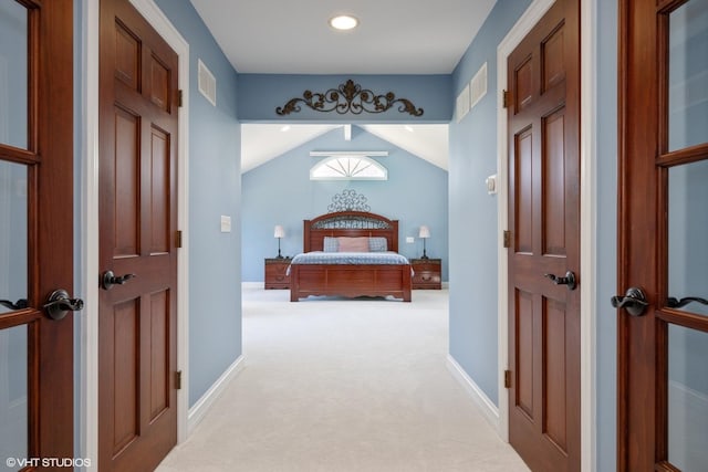1485 Lexington Rd, Green Oaks, IL 60048 - carpeted bedroom with baseboards and lofted ceiling