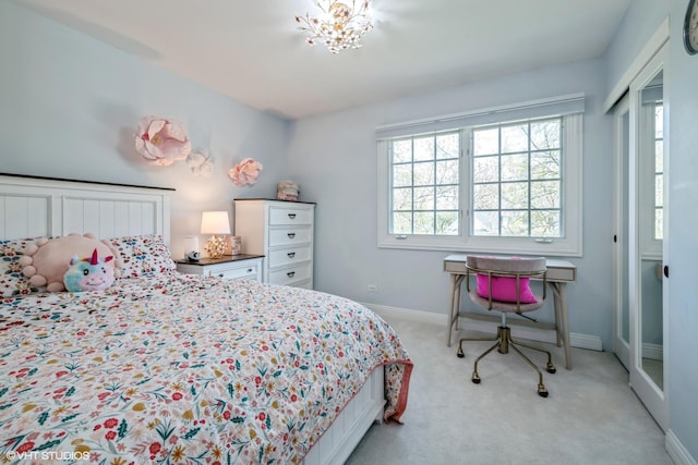 1485 Lexington Rd, Green Oaks, IL 60048 - bedroom featuring light colored carpet and baseboards
