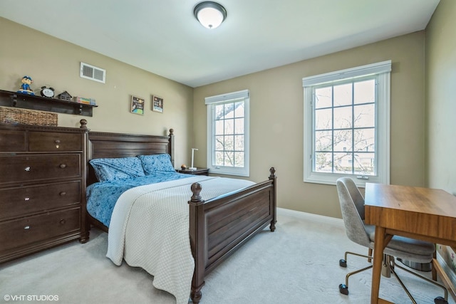 1485 Lexington Rd, Green Oaks, IL 60048 - bedroom featuring light carpet, baseboards, and an office area