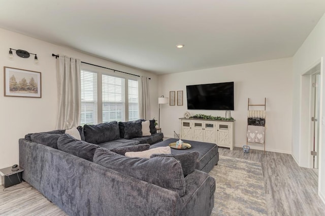 2034 Ingemunson Ln, Yorkville, IL 60560 - living area with wood finished floors and baseboards