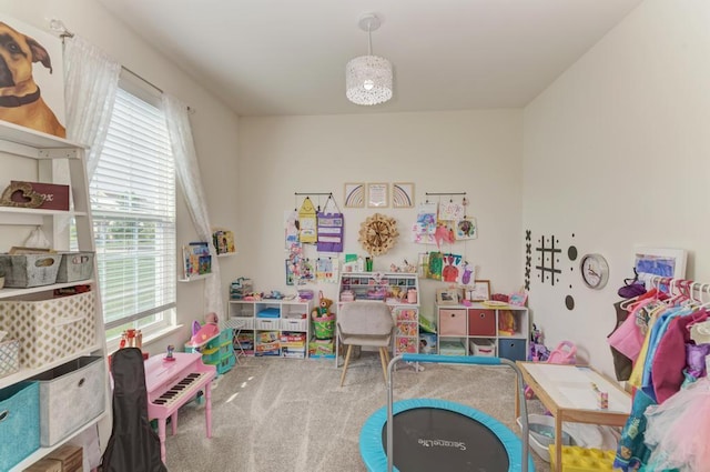 2034 Ingemunson Ln, Yorkville, IL 60560 - recreation room with carpet