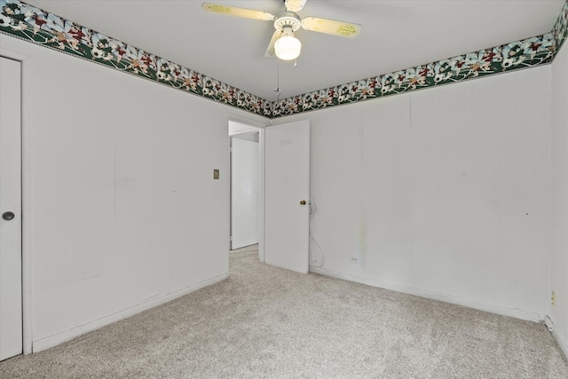 6449 W 84th St, Burbank, IL 60459 - empty room with carpet and ceiling fan
