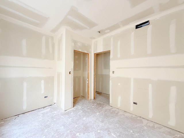view of unfurnished bedroom